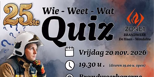 25e Wie Weet Wat Quiz